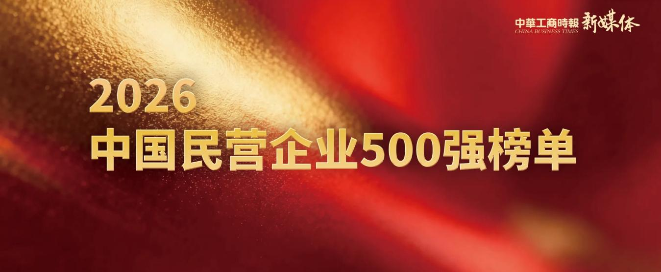 2026中国民营企业500强揭晓，滁州3家企业上榜